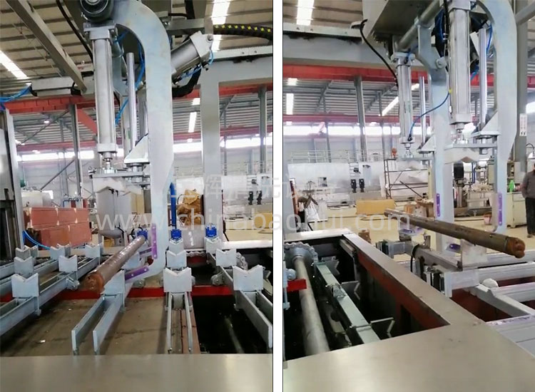 機(jī)械手自動(dòng)上下料油缸清洗機(jī)